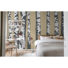Tapet Birch Grove, Beige, Rebel Walls - Img 3