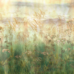 Tapet Bright Greenery Sunset, VLAdiLA - Img 2