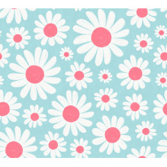 Tapet Dashing Daisies, Turquoise, Rebel Walls - Img 2