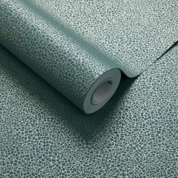 Tapet, Emile, Emerald Green Luxury Crackle, 1838 Wallcoverings, 5.3mp / rola - Img 2