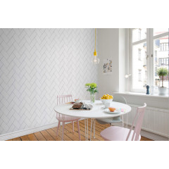 Tapet Fishbone Tiles, Rebel Walls - Img 1