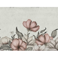 Tapet Floral Fantasy, Soft Pink, Rebel Walls - Img 2