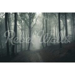 Tapet Forest in Fog, Rebel Walls - Img 2