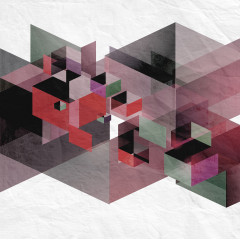 Tapet Fractal, Red, Rebel Walls - Img 2