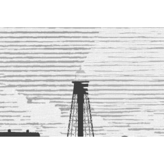 Tapet Guiding Light, Graphite, Rebel Walls - Img 4