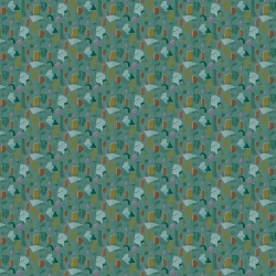 Tapet lavabil Brave Partiture, Turquoise, TresTintas 5mp / rola - Img 3