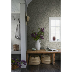 Tapet lavabil Elin Sage Green, Sandberg, 5.3mp / rola - Img 1