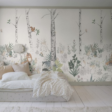 Tapet lavabil, Magic Forest Mural 7481, 1.3mp / rola - Img 4