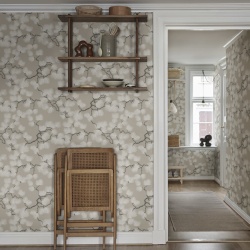 Tapet lavabil, Pine, Beige, Sandberg, 5.3mp / rola