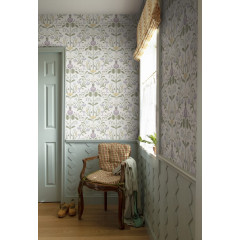 Tapet lavabil Till Carl, Lilac, Sandberg, 5.3mp / rola - Img 1