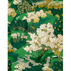 Tapet lavabil Yu Garden, Emerald, Coordonne 5mp / rola - Img 2