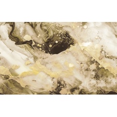 Tapet Marble Stream, Gold, Rebel Walls - Img 2