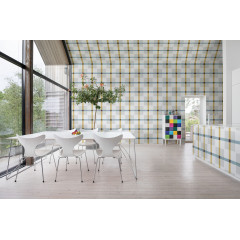 Tapet Outside The Box, Yellow & Gray, Rebel Walls - Img 1