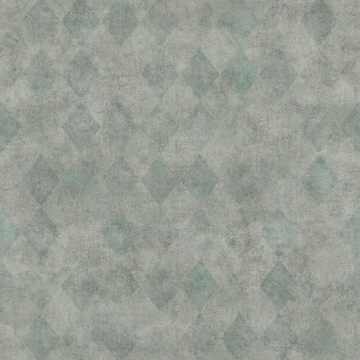 Tapet personalizabil Small Painted Diamonds, Fancy Green, Rebel Walls, 5 mp / rola - Img 2