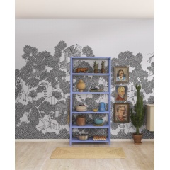 Tapet Playground, Graphite, Rebel Walls - Img 3