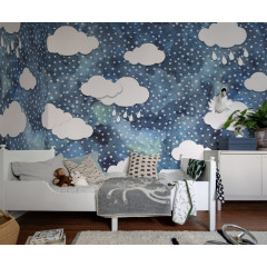 Tapet Rainy Clouds Sky, Rebel Walls - Img 1