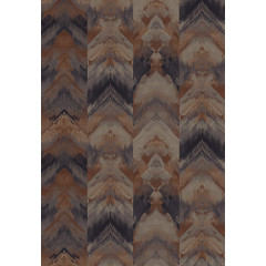 Tapet Reflections, Copper Luxury Geometric, 1838 Wallcoverings, 6.5mp / rola - Img 2
