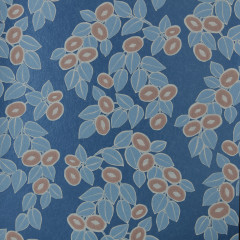Tapet Rosetta, Midnight Blue Luxury Leaf, 1838 Wallcoverings, 5.3mp / rola - Img 2