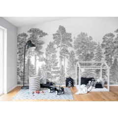 Tapet Scandinavian Bellewood, Gray, Rebel Walls - Img 4