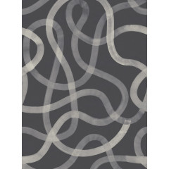 Tapet Serpentine, Graphite, Rebel Walls - Img 2
