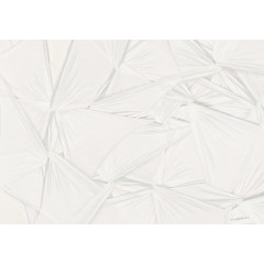 Tapet Silk Shadows, White, Rebel Walls - Img 2