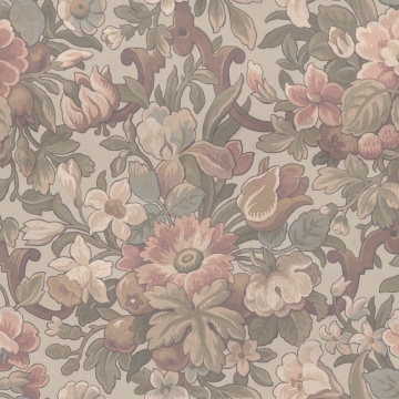 Tapet Vintage Garden, Pastel, Rebel Walls, 5 mp / rola - Img 2