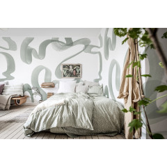 Tapet Waves, Green, Rebel Walls - Img 1