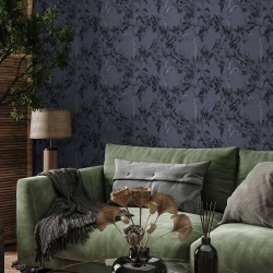 Tapet Willow Poem, Navy, Coordonne 5mp / rola
