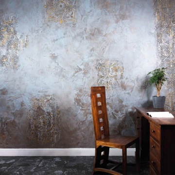 Vopsea decorativa pentru interior, efect Calce D'Autore - Model Art, the contemporary way of living, finisaj lucios - Img 2