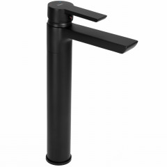 Baterie lavoar inalta Rea Argus negru mat - Img 1