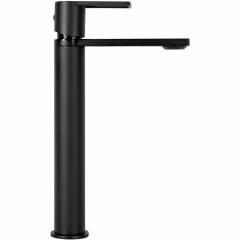 Baterie lavoar inalta Rea Flip negru mat - Img 5