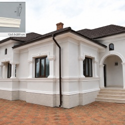 Brau exterior BT01A - 12x3.5x200 cm - Img 2