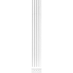Capitel pilastru din poliuretan PL259L - 19.1x21.6x6.5 cm - Img 4