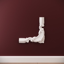 Chenar din poliuretan, Manavi, CR810BL - 21x1.8x21 cm - Img 6