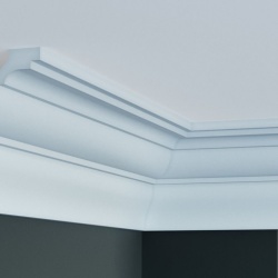 Cornisa poliuretan flexibil P804F - 14.2x11.2x200 cm - Img 3
