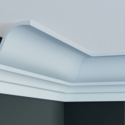 Cornisa poliuretan flexibil P811F - 14x13.7x200 cm - Img 3