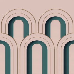 Fototapet, 3D Arch Deco, Rebel Walls - Img 5