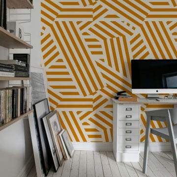 Fototapet, Abstract Stripes, Toffee & Cream, Rebel Walls - Img 3
