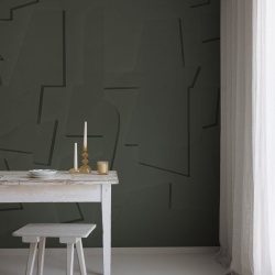 Fototapet, Abstract Wood, Green, Rebel Walls - Img 7