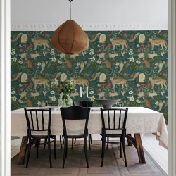 Fototapet, Animal Specials, Petrol, Rebel Walls - Img 3