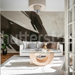 Fototapet, Artzy Stripes, Beige, Rebel Walls