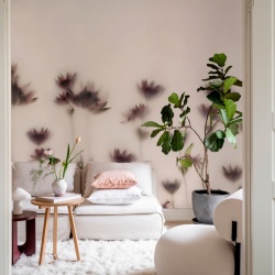 Fototapet, Astrantia, Pink, Rebel Walls - Img 6