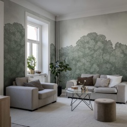 Fototapet, Belle Buisson, Turquoise Vintage, Rebel Walls