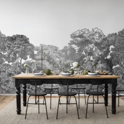 Fototapet, Bellewood, Black Toile, Rebel Walls