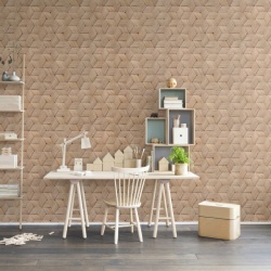 Fototapet, Birch Bark Braids, repetitiv, Rebel Walls - Img 3