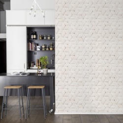 Fototapet, Birch Bark Braids, White, repetitiv, Rebel Walls - Img 8