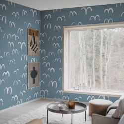 Fototapet, Bird, Blue, Rebel Walls