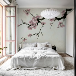 Fototapet, Blush of Spring, Pink, Rebel Walls - Img 3