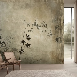 Fototapet Botanic Beige Naturel Mistral Rêve BNM200 - Img 2