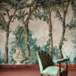 Fototapet Byron Poem, Green, Coordonne
